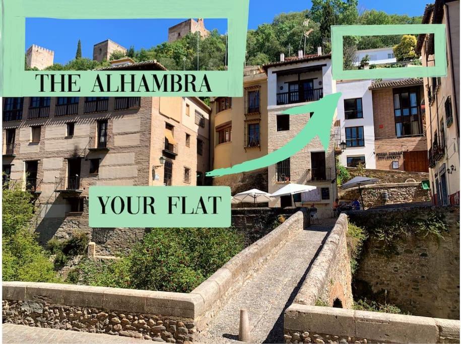 Cosy Loft With Amazing Terrace & Spectacular Views Apartment Granada Bagian luar foto
